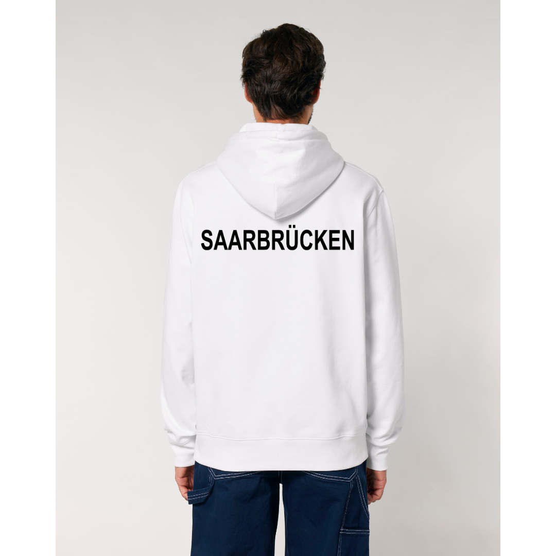 Saar -  Fan Hoodie Weiß
