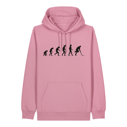 OurEvolution Hoodie Lilac Dream mit Schwarzer Schrift