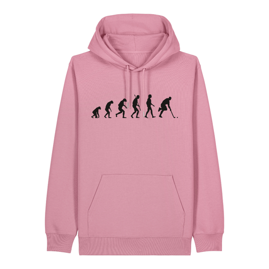 OurEvolution Hoodie Lilac Dream mit Schwarzer Schrift