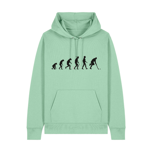 OurEvolution Hoodie Misty Jade mit Schwarzer Schrift