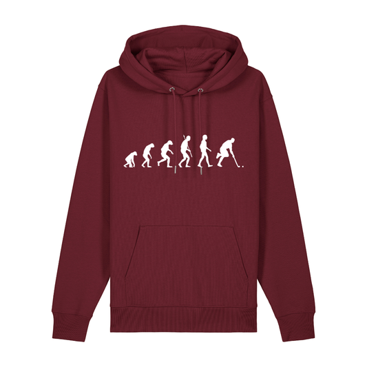 OurEvolution Hoodie Burgundy mit Weißer Schrift (Kopie)