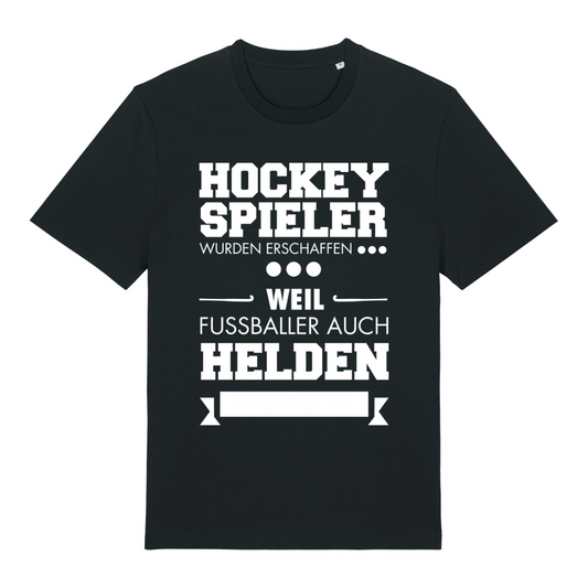 OurHockeyspieler Shirt - Schwarz mit weißer Schrift