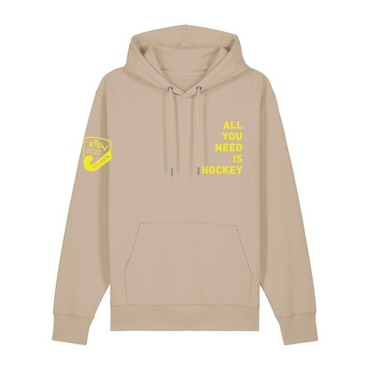ETSV - All You Need Is Hockey - Desert Dust/ Neon Gelb