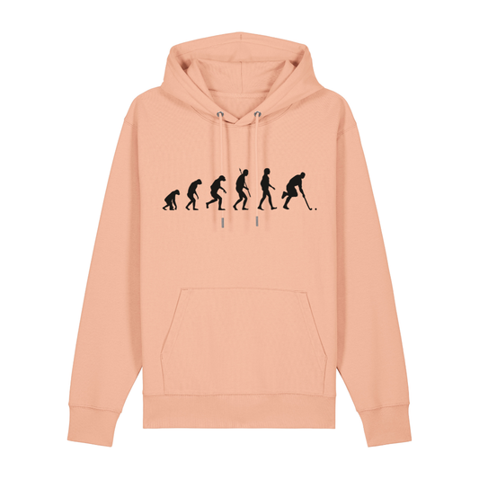 OurEvolution Hoodie Fraiche Peche mit Schwarzer Schrift