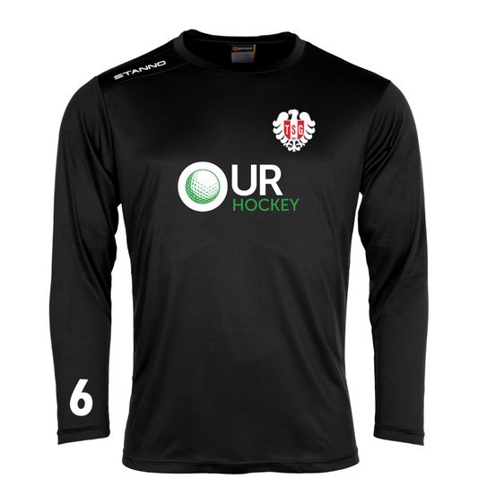 Lautern - Trainingsshirt Lang Field Unisex Schwarz