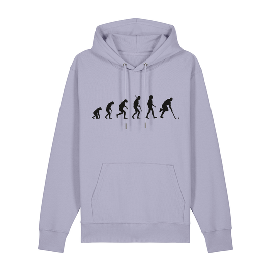 OurEvolution Hoodie Lavender mit Schwarzer Schrift