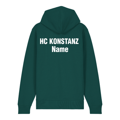 HCK - Kapuzen Jacke Baumwolle Grün