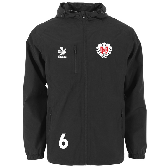 Lautern - Tumby  Regen Jacke Unisex Schwarz