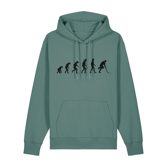 OurEvolution Hoodie Green Bay mit Schwarzer Schrift