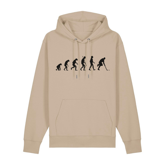 OurEvolution Hoodie Desert Dust mit Schwarzer Schrift