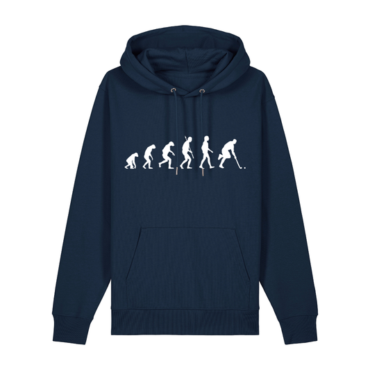 OurEvolution Hoodie Marine mit Weißer Schrift