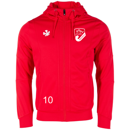 ETSV - Cleve Trainings Jacke Unisex  Rot