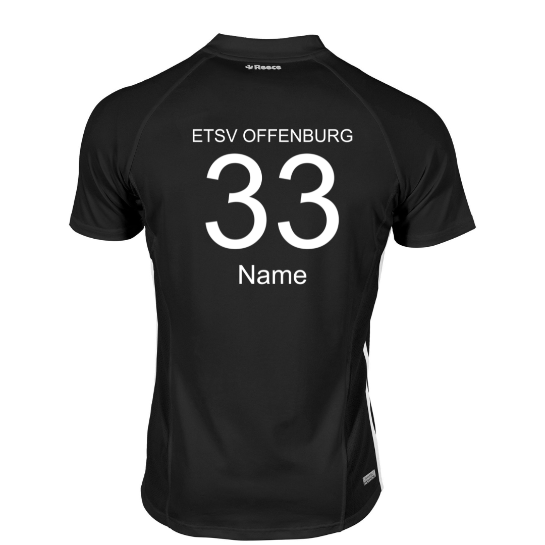 ETSV - Trikot Rise Jugend männlich Schwarz&Rot