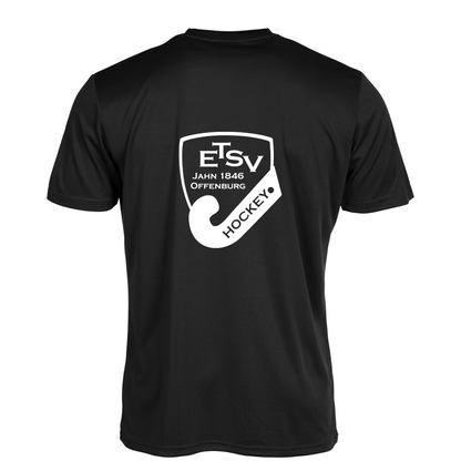 ETSV - Trainingsshirt Field Unisex Schwarz&Rot