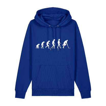 OurEvolution Hoodie Yorker Blue mit Weißer Schrift