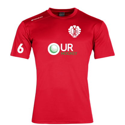 Lautern - Ourhockey Einlaufshirt 2024 UnisexRot&Schwarz