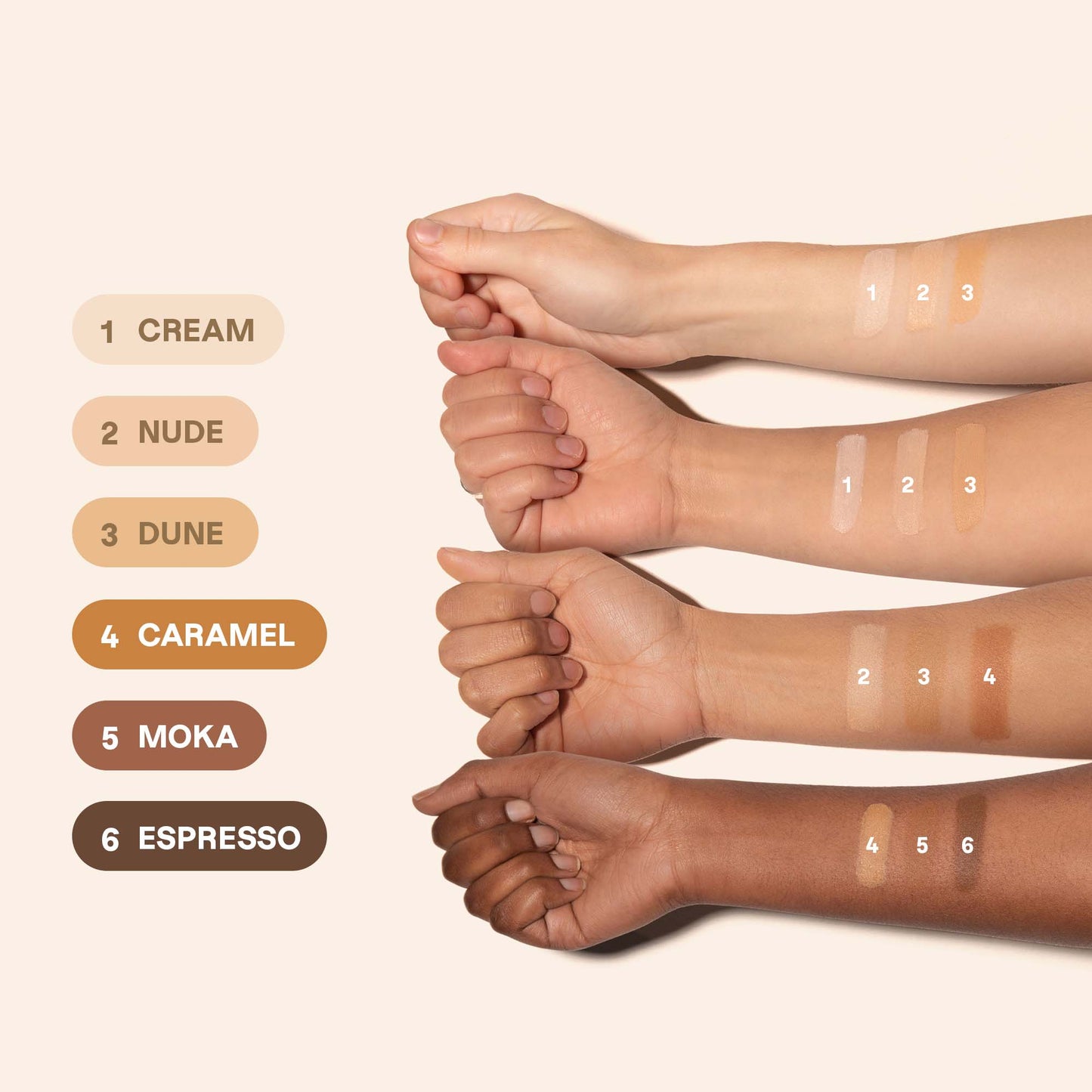 Light Coverage Foundation Stick