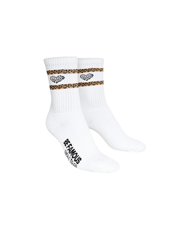 BeFamous - Socks to go Statement Socken LEOHEART
