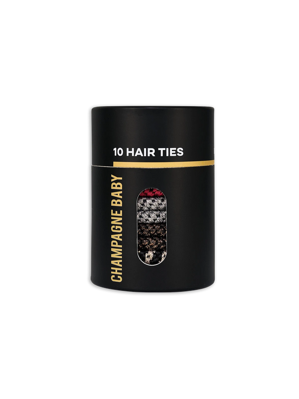 BeFamous - Hair Ties CHAMPAGNE BABY