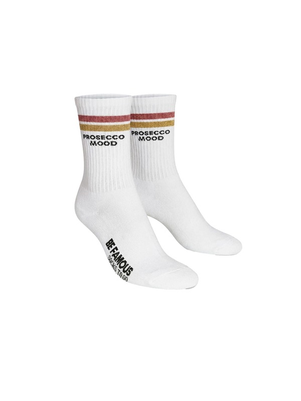 BeFamous - Socks to go Statement Socken PROSECCO MOOD